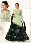 D No 2861 By Shivali Indo Western Lehenga Catalog